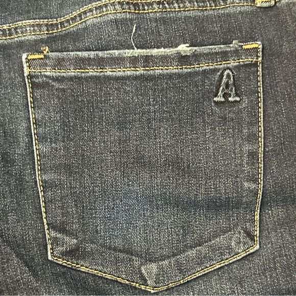 Articles of Society Katie Skinny Crop Helsinki Blue Distressed Size 27 - Picture 8 of 11